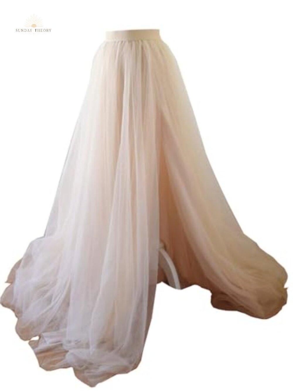 Tulle Long Floor Prom Party Skirt Full Maxi Elastic Waist Evening Formal